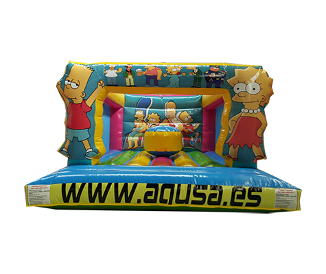 1-Los Simpsons - Castillos Hinchables AGUSA