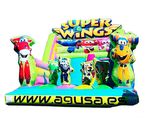 11-Super Wings - Castillos Hinchables AGUSA