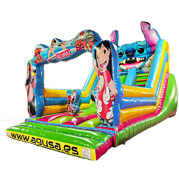 18-Lilo & Stitch- Castillos Hinchables AGUSA
