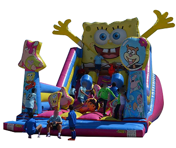 12-Bob Esponja - Castillos Hinchables AGUSA